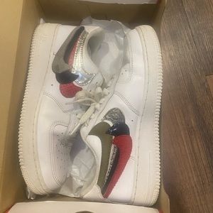 Nike air force ones Geiger Collection x The Shoe Surgeon